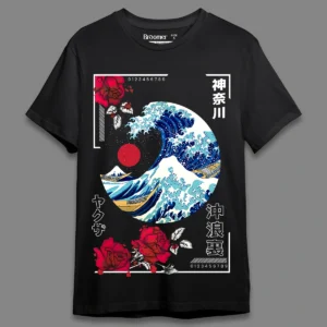 Japanese Seawaves- Regular T-shirt