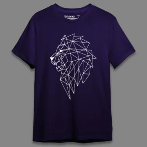 Cubism Lion- Regular T-shirt